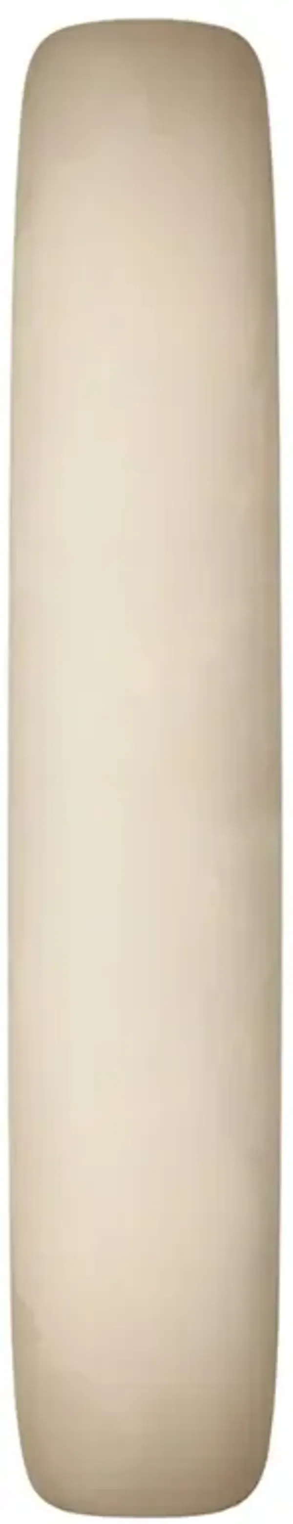 Visual Comfort Formosa Modern White Alabaster Bronze Linear Sconce - 26"