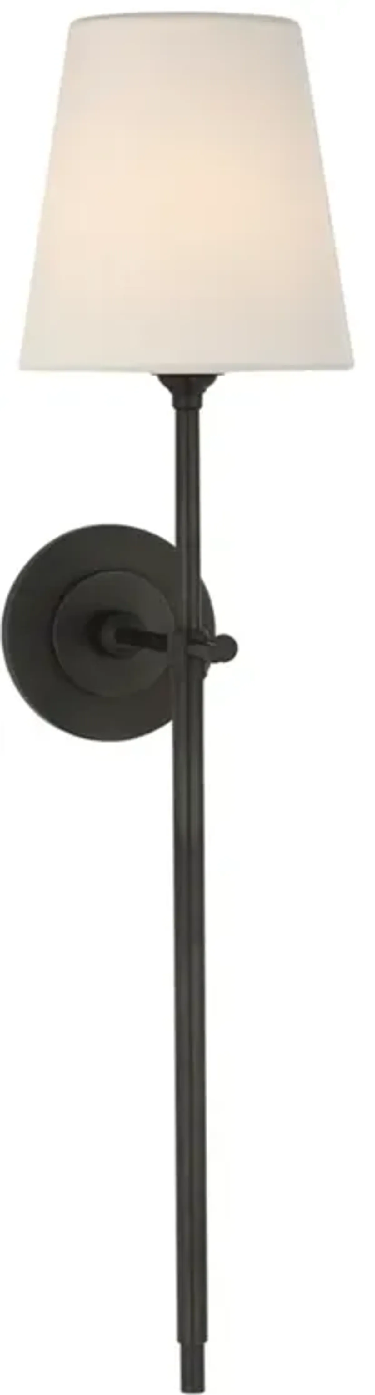 Visual Comfort Bryant Modern Classic Bronze Cordless Tail Sconce
