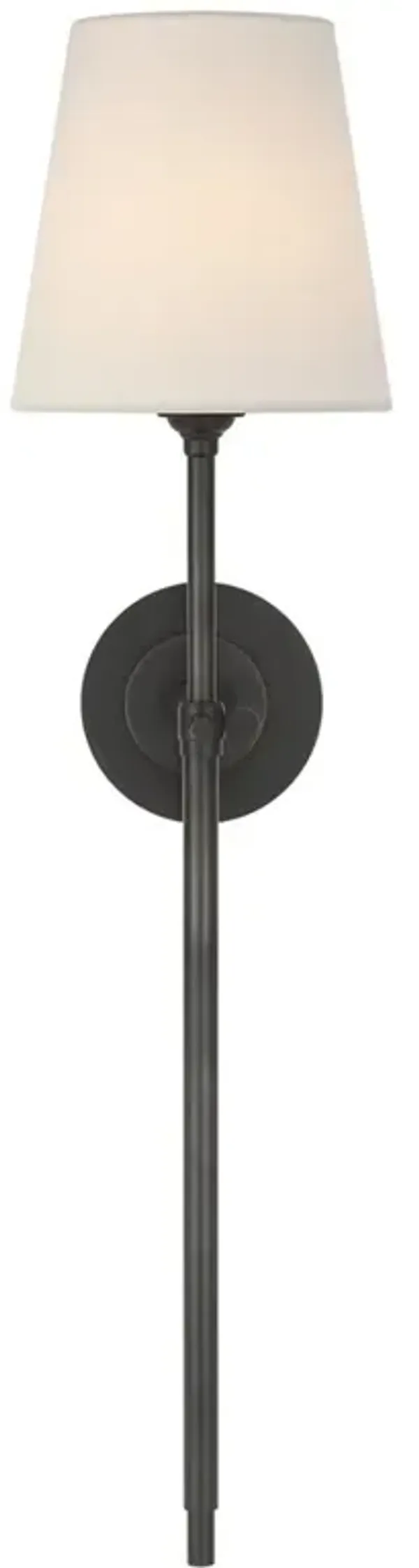 Visual Comfort Bryant Modern Classic Bronze Cordless Tail Sconce