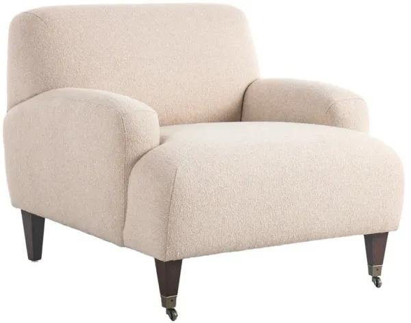 Kent Crete Sand Boucle Arm Chair