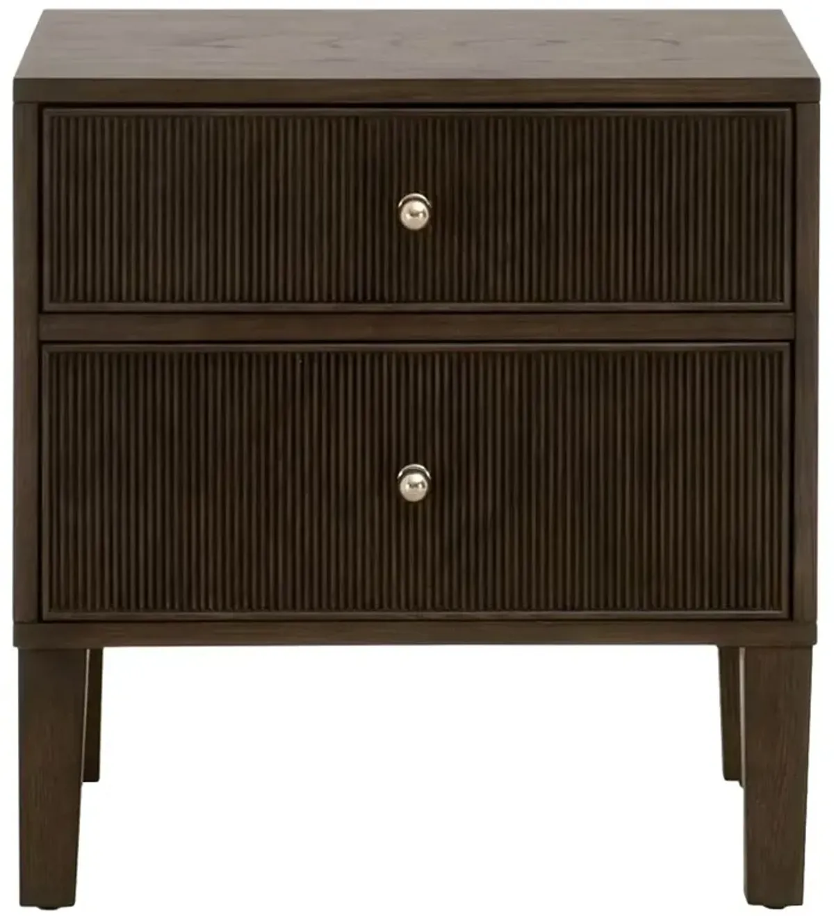 Mira Coastal Beach Dutch Brown Oak Nightstand