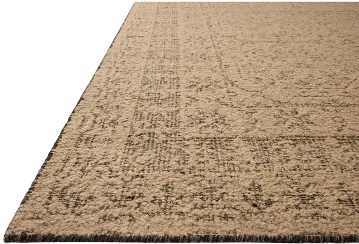 Nerissa Updated Traditional Tan Medallion Patterned Rug - 7'9"x9'9"