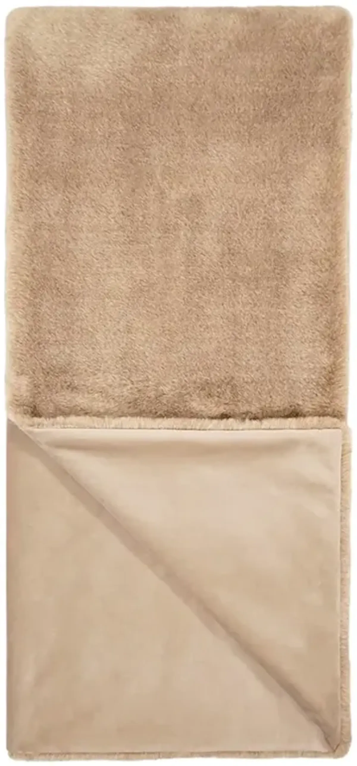 Colson Modern Classic Beige Throw Blanket