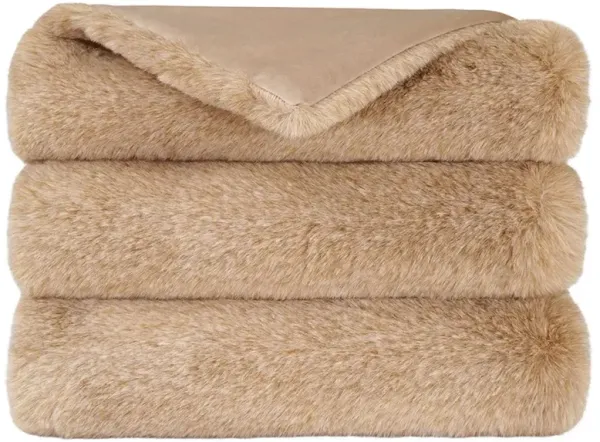 Colson Modern Classic Beige Throw Blanket
