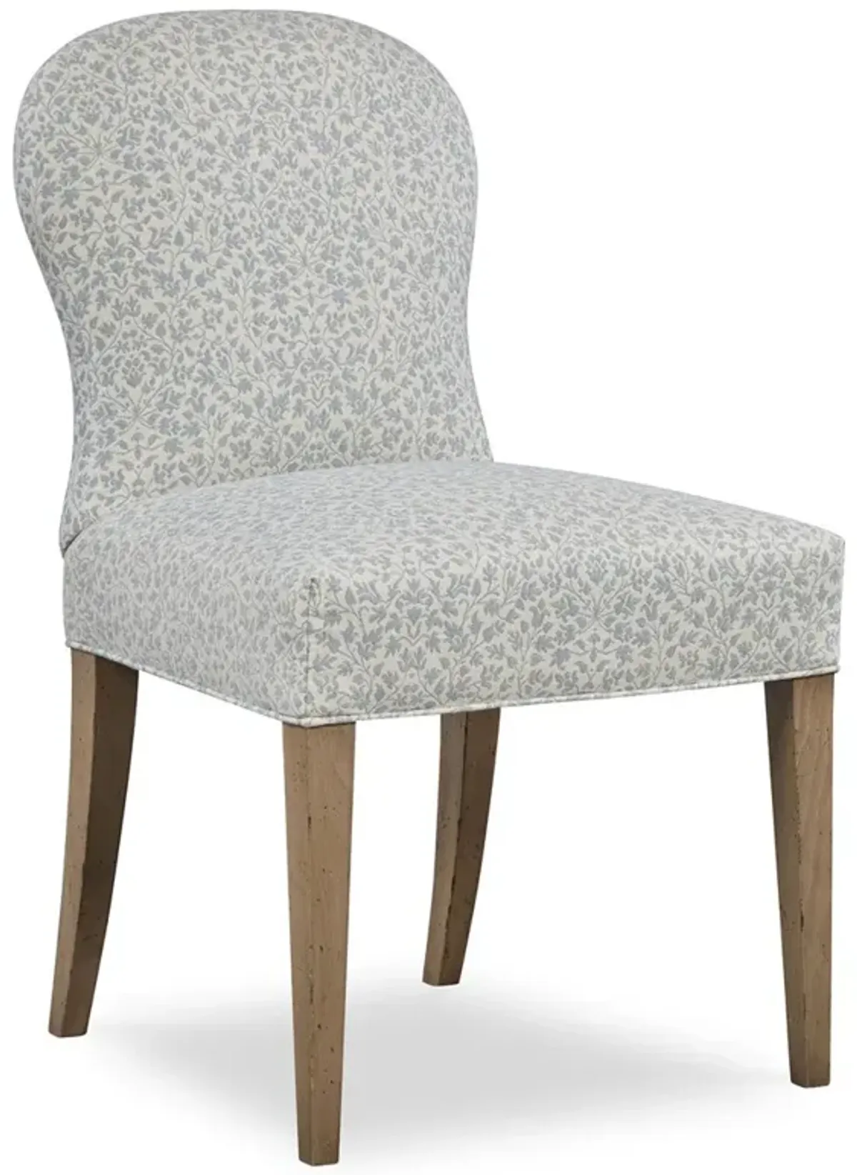 Josephie French Country Cherished Sky Sunbrella Dining Side Chair