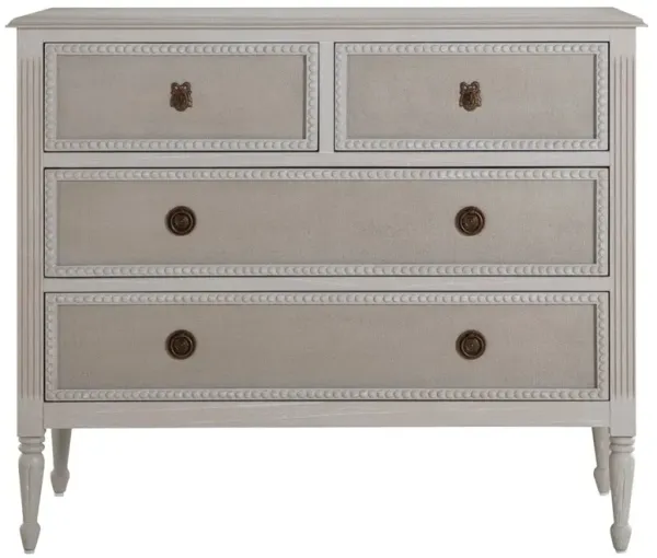 Caroline Updated Traditional Cerused White Oak Dresser