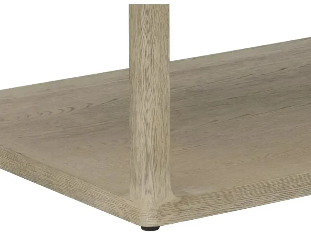 Miku Modern Classic Grey Oak Rectangular Coffee Table