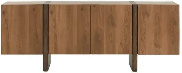 Nissa Modern Classic Brown Oak Sideboard