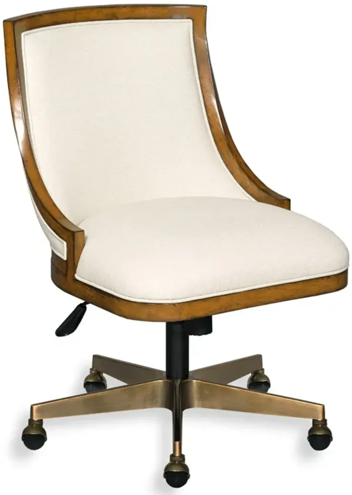 Redding Modern Classic Cream Office Desk Chair
