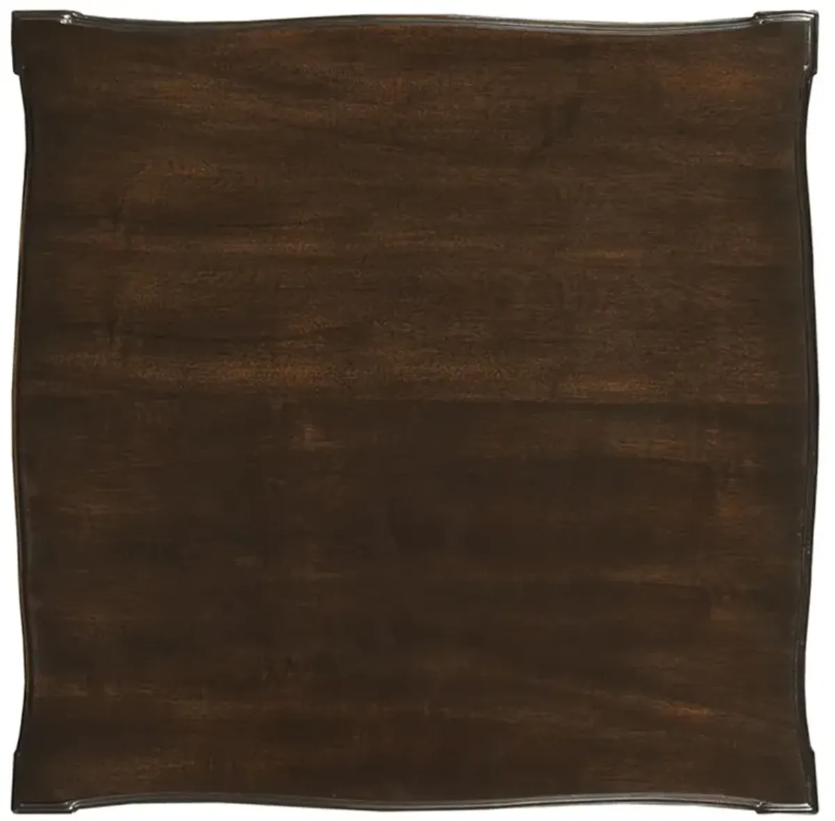 Addison Updated Traditional Brown Mahogany Game Table