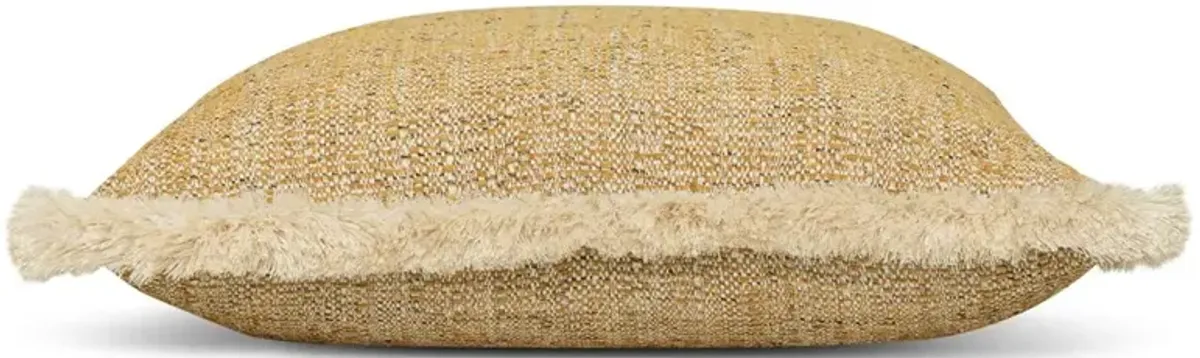 Chris Coastal Beach Gold Performance Throw Pillow - 20x20