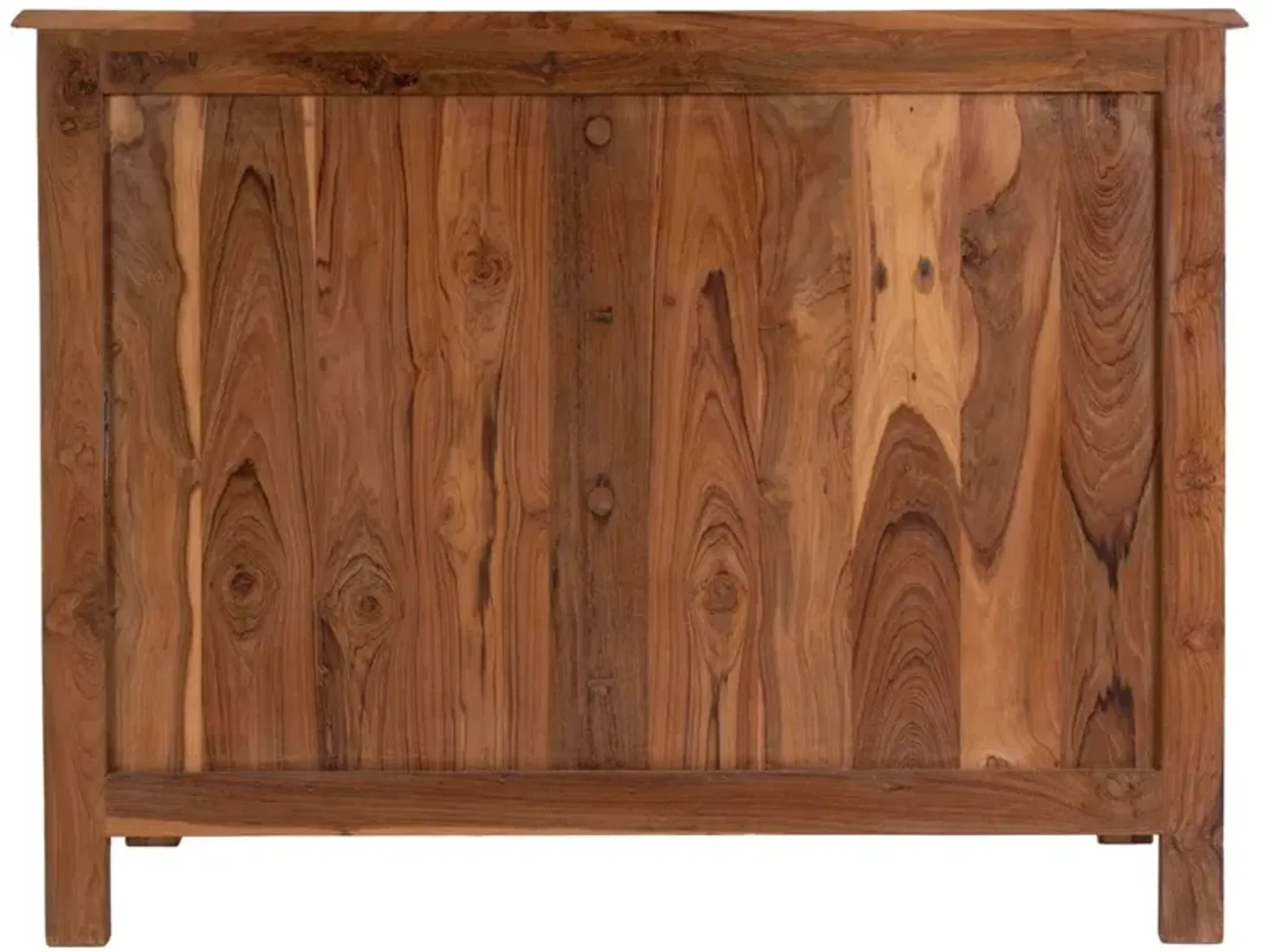Bree Updated Traditional Brown Teak Bone Inlay Dresser Kathy Kuo Home ...