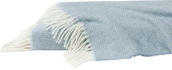 Sferra Cervino Updated Traditional Sea Wool Throw Blanket