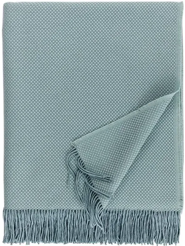 Sferra Bristol French Country Woven Lake Cotton Throw Blanket