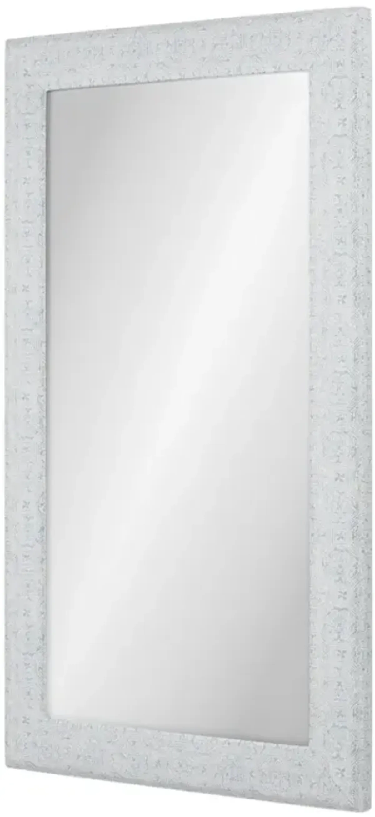 Cisco Home Isabel Traditional Lola Sky Blue Upholstered Floor Mirror