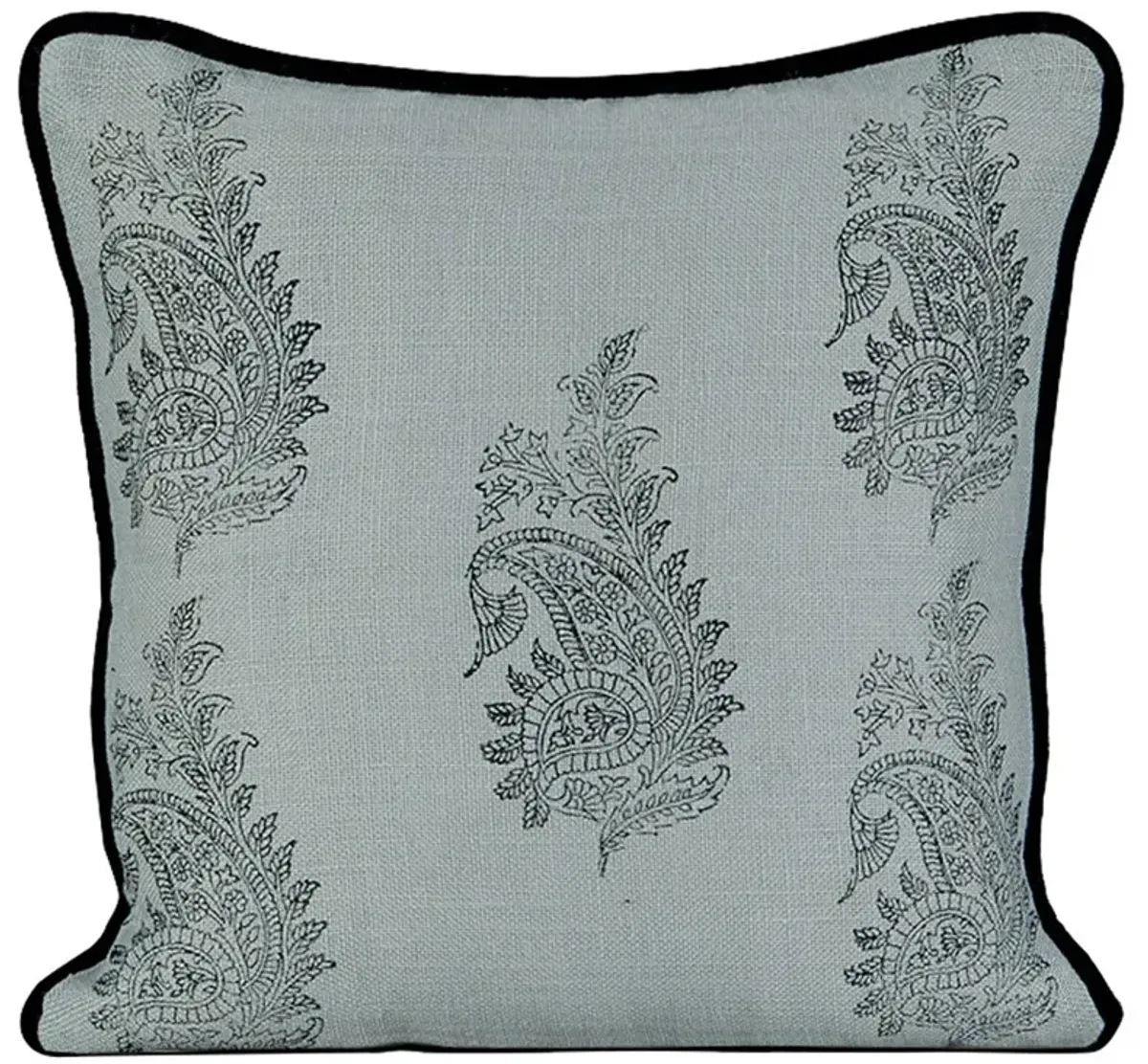 Delyse Updated Traditional Blue Throw Pillow - 20x20