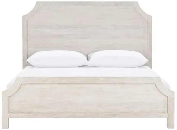 Ovide Modern Classic Natural Brown Mango Wood Bed - Queen