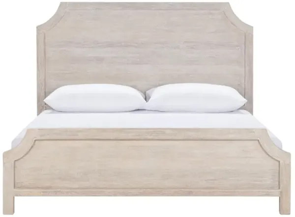 Ovide Modern Classic Natural Brown Mango Wood Bed - King