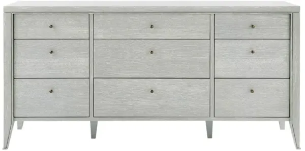Paola French Country Soft Grey Oak Triple Dresser