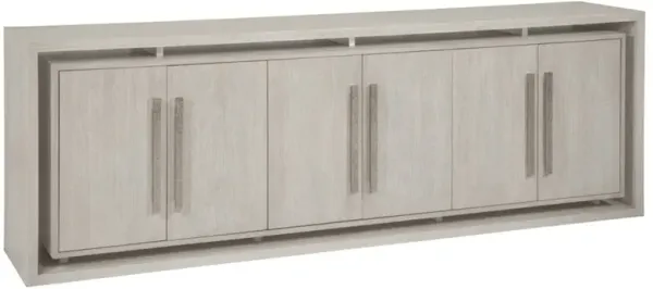 Mar Monte Modern Classic Beige Oak Media Console - 98"