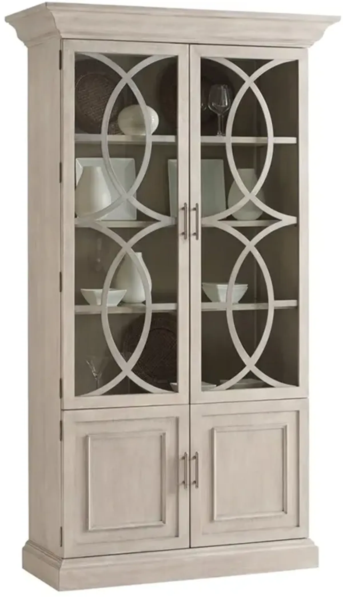 El Matador Updated Traditional Beige Wood Display Case