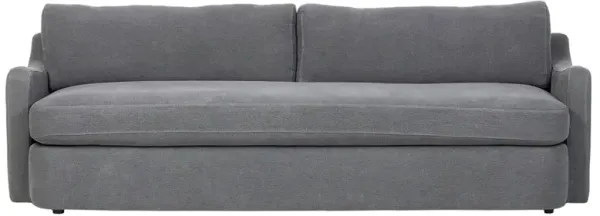 Aurelia Broadway Denim Linen Sofa - 96"