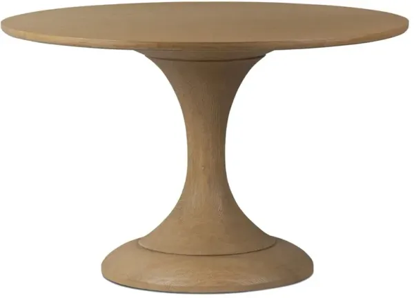 Eastman Light Weathered Oak Dining Table - 48"W