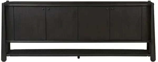 Salvador Smoked Black Oak Sideboard