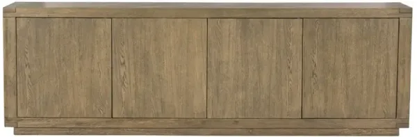 Warby Rustic Lodge Worn Oak Sideboard