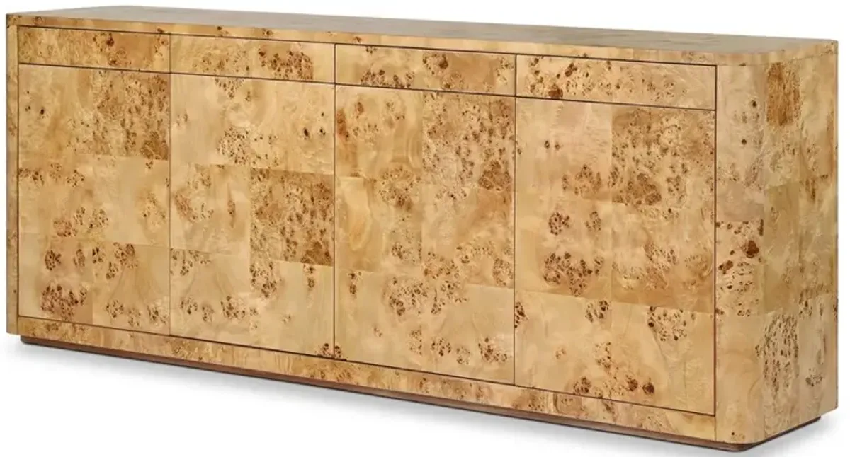 Mullins Modern Classic Natural Burl Sideboard