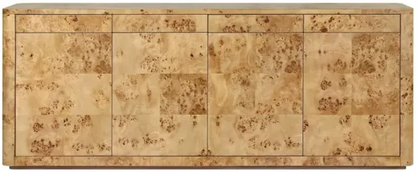 Mullins Modern Classic Natural Burl Sideboard