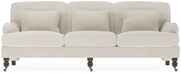 Cisco Home Beaumont Heathered Ivory Performance Sofa - 84"