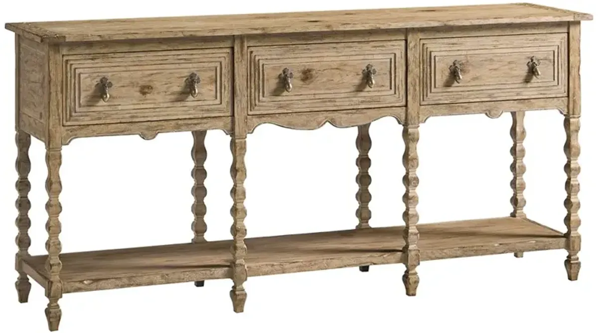 Robert French Country Weathered Grey Oak Sideboard