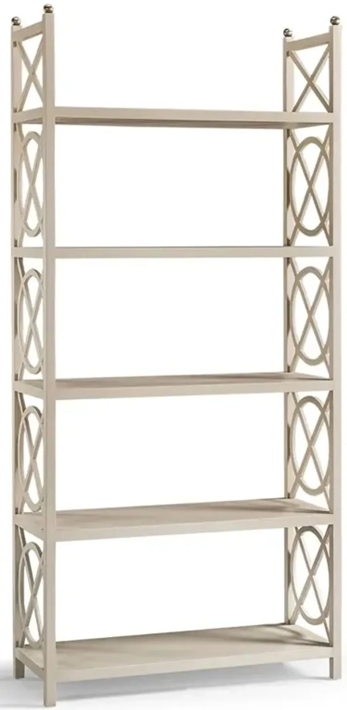 Rey Modern Classic Cream Acacia Etagere