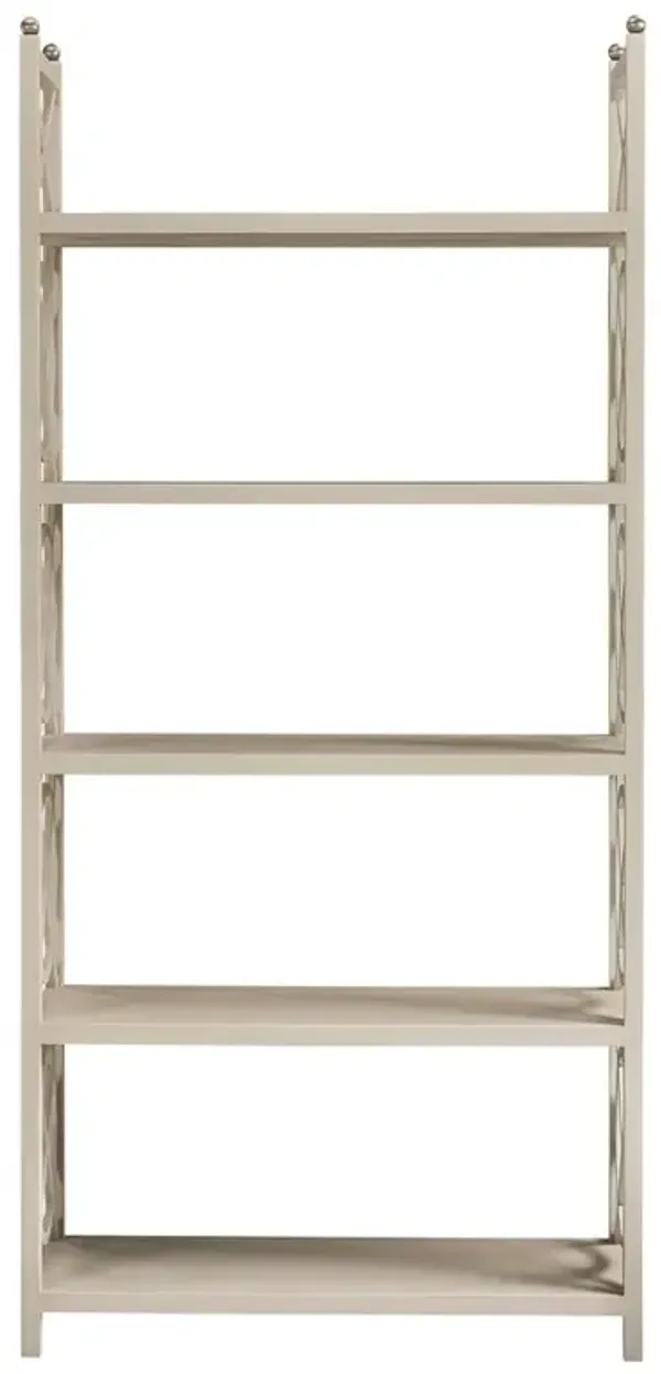 Rey Modern Classic Cream Acacia Etagere