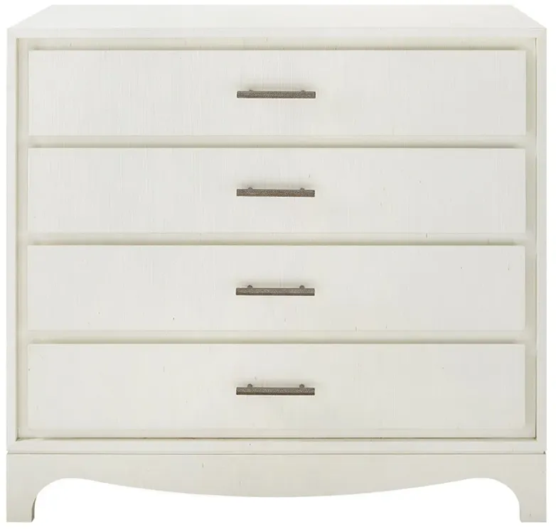 Barrett Modern Classic Sand White Wood Dresser