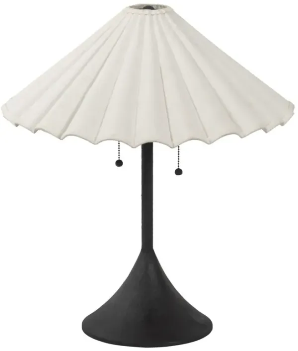 Fiorella French Country Cream Scalloped Shade Table Lamp