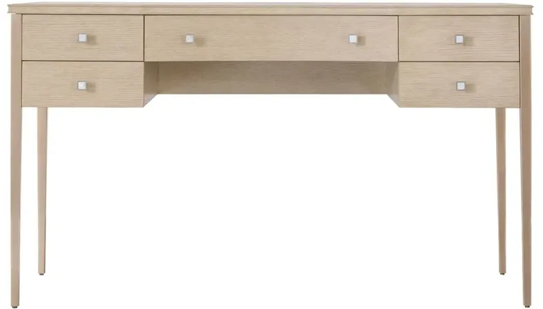 Mia Modern Classic Brown Oak Desk