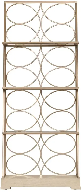 Mia Modern Classic Brown Oak Etagere