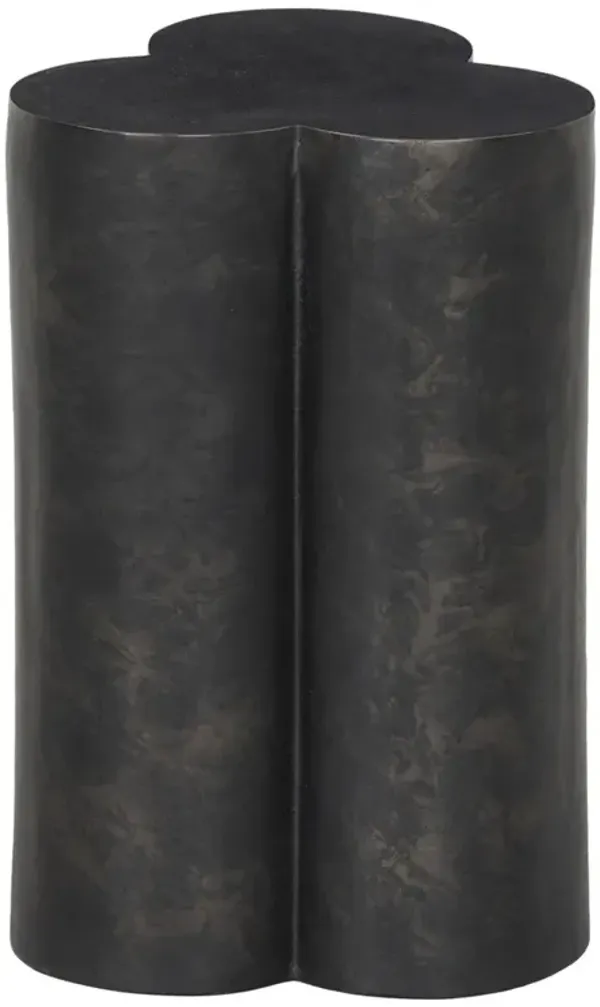 North Modern Classic Bronze Aluminum Outdoor End Table