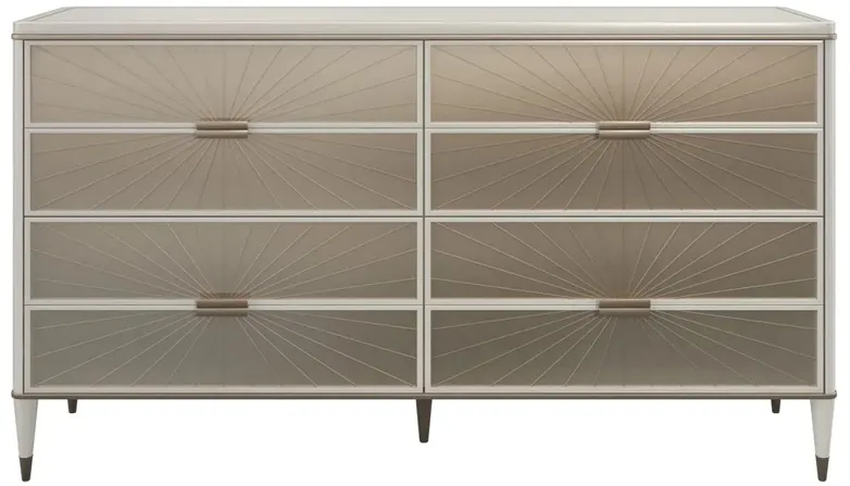 Mavic Modern Classic Matte Pearl Wood Double Dresser