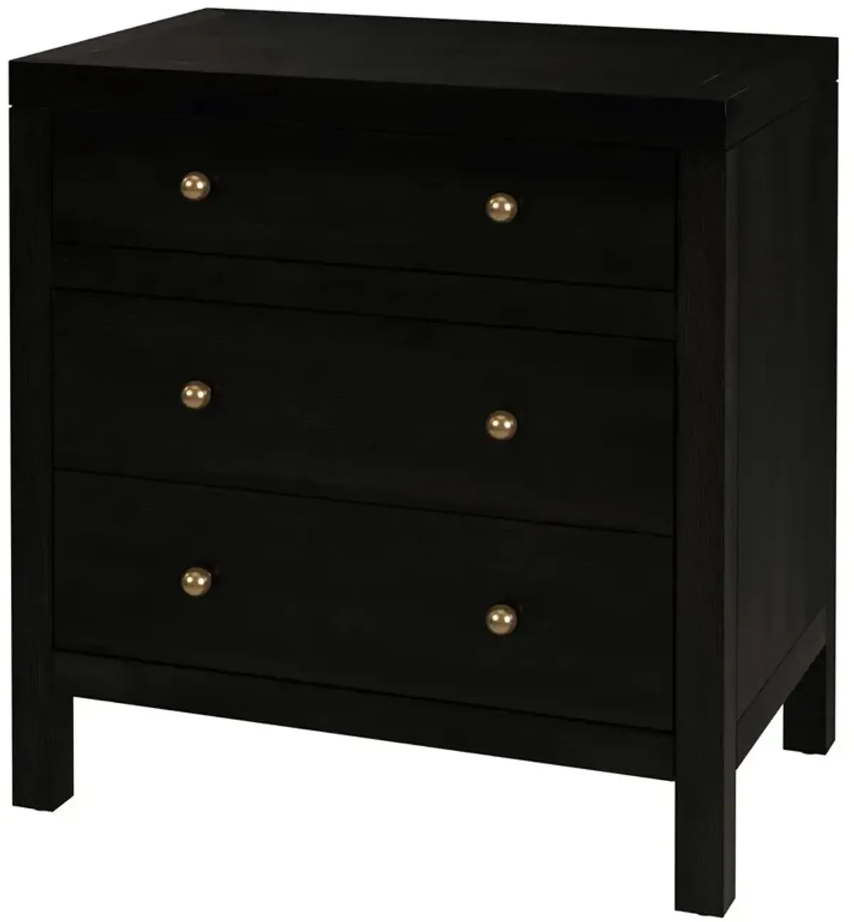 Shay Modern Classic Antique Coffee Acacia Wood Nightstand