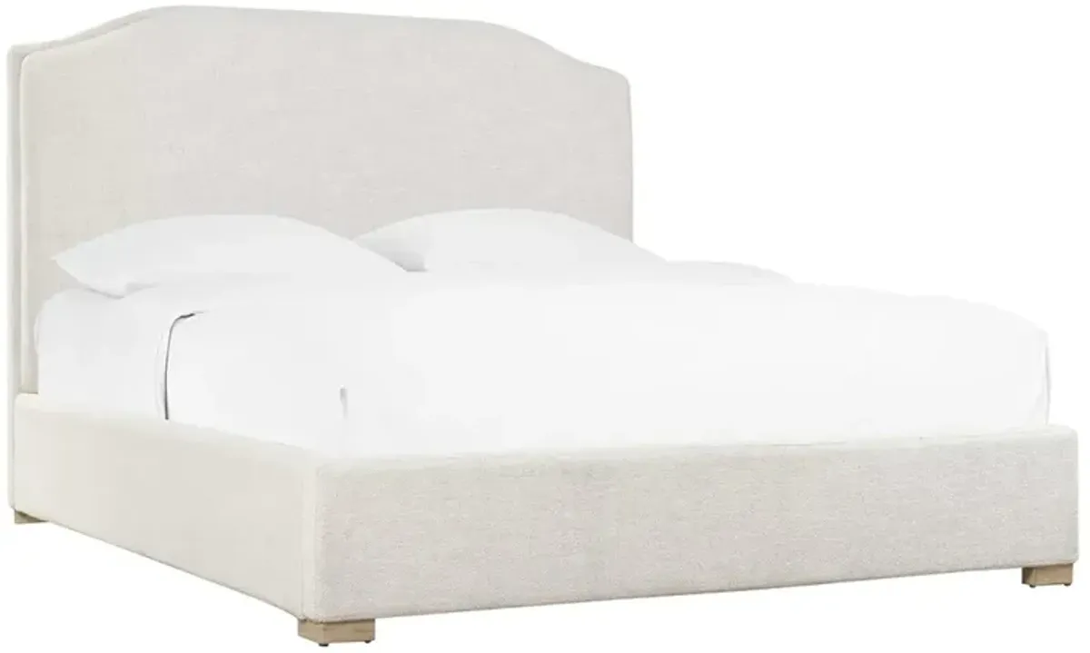Siena Modern Classic White Bed - King