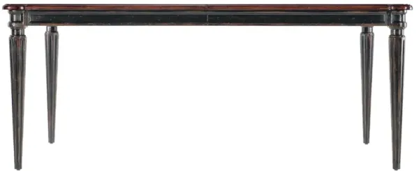 Harry Updated Traditional Cherry Wood Extendable Dining Table - 74-118"