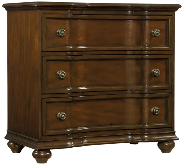 Levi Updated Traditional Mahogany Wood Bachelor Chest