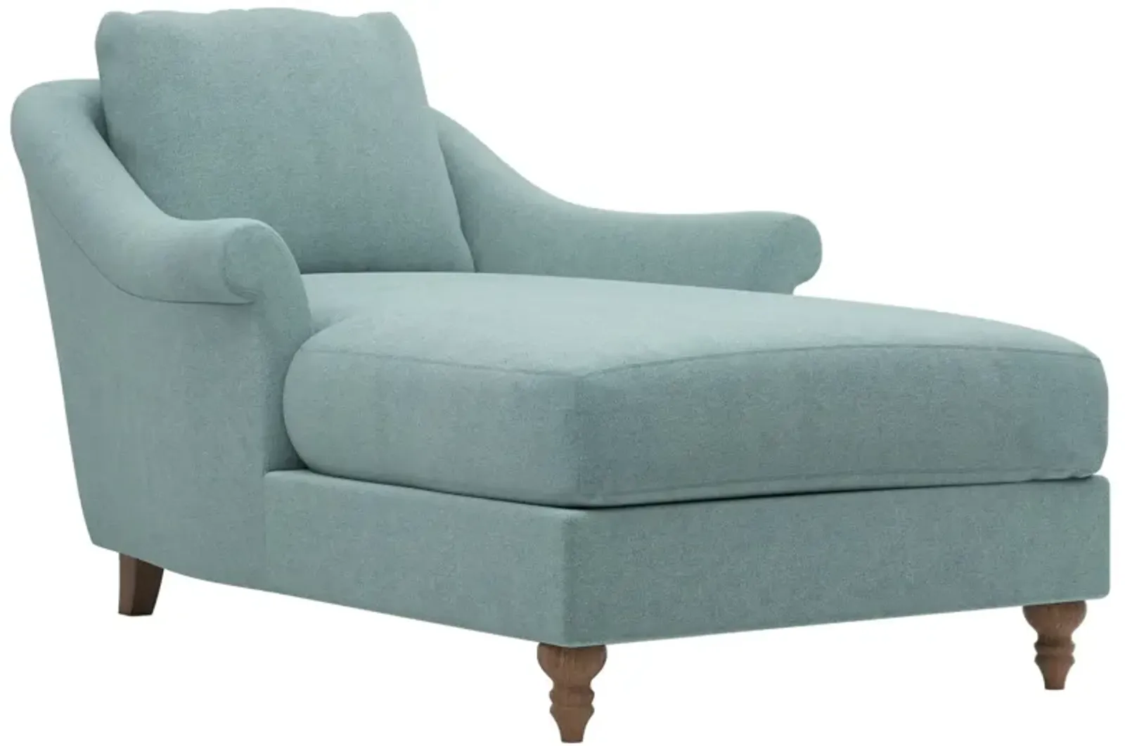 Amelie Raindrop Velvet Chaise