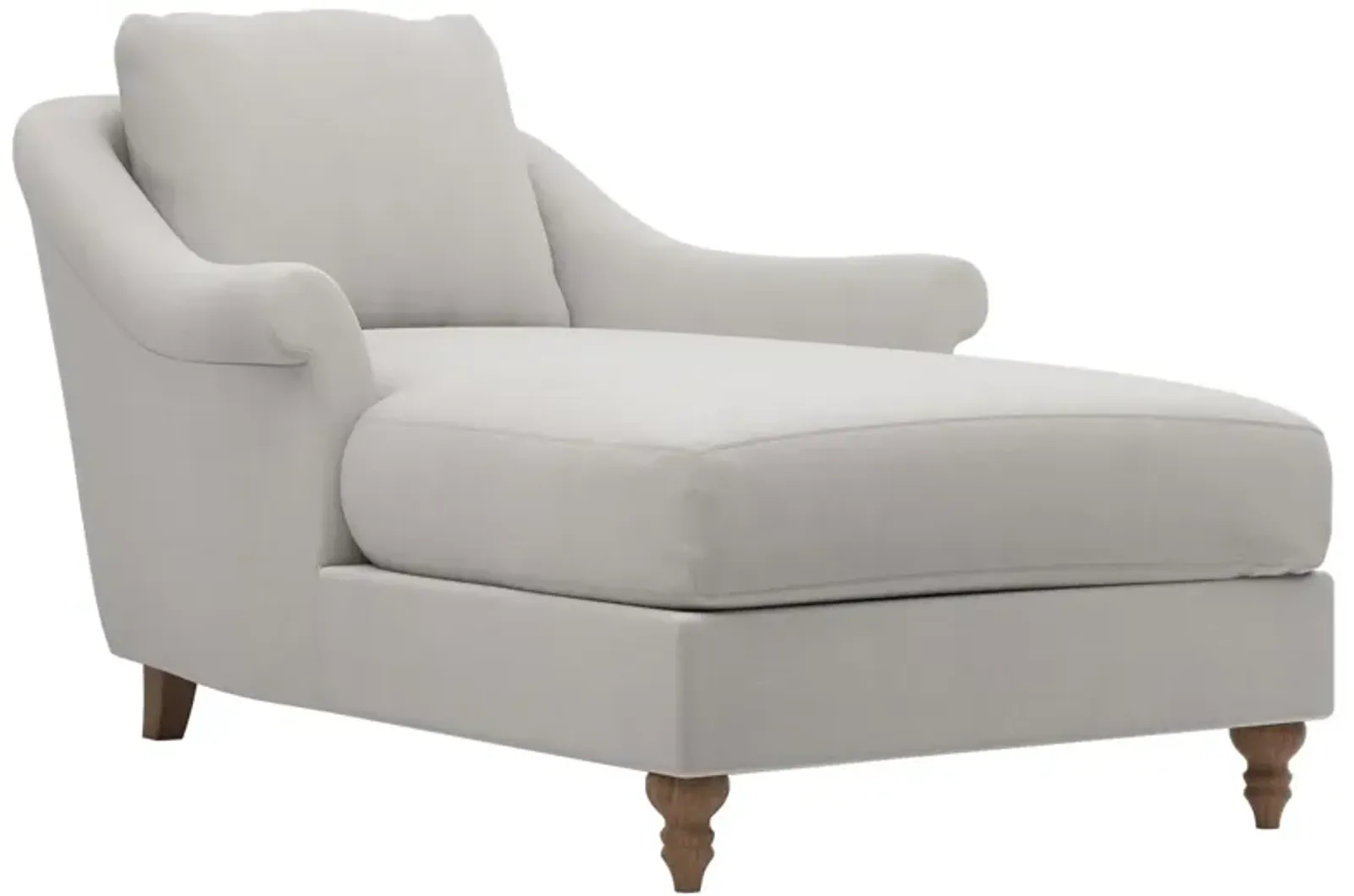 Amelie Sterling Velvet Chaise