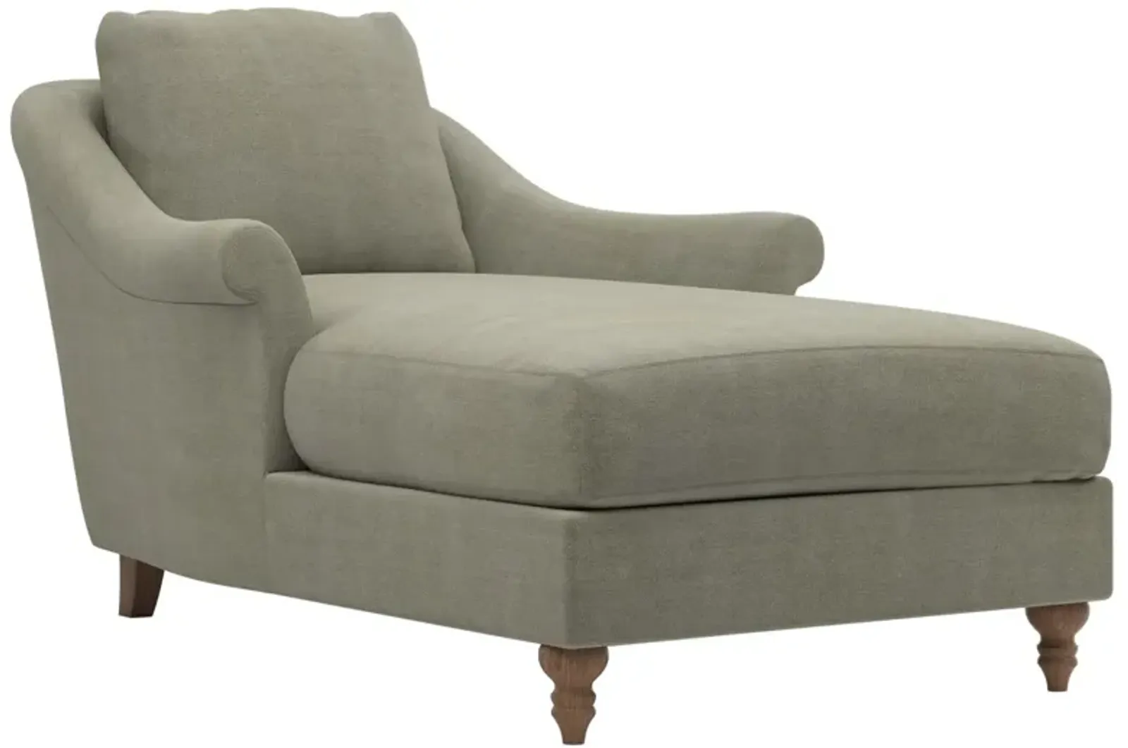 Amelie Tuscan Hills Velvet Chaise