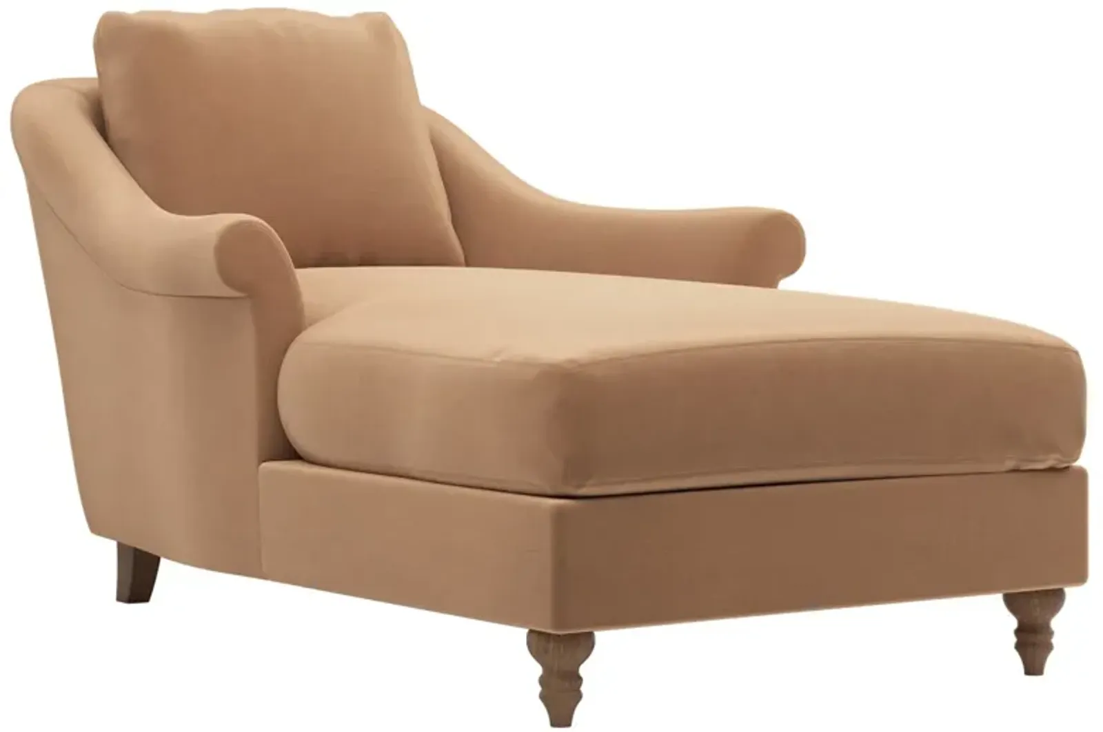 Amelie Spice Performance Velvet Chaise