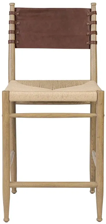 Brielle Smoked Grey Oak Counter Stool
